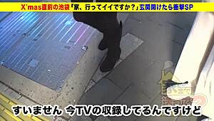 japanese amateur performs deepthroat blowjob on shaved cock