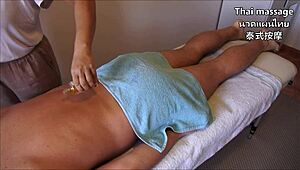 Thai Oil Massage Turns Into Cheating Cum Explosion