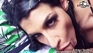 Hey, German Tourist Picks Up Latina Slut in Greece Vacation!