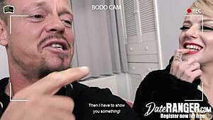 coffee date turns into rough blowjob and fucking with scottish milf april paisley