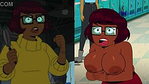 Naked cartoon comparison