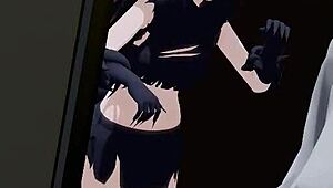 I explore kazusa beast in intense hentai 3d cartoon adventure