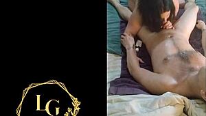 Chubby French Stepmom Sucks and Swallows My Load