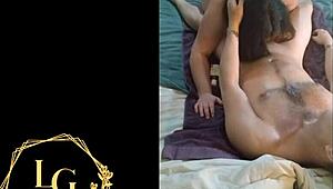 Chubby French Stepmom Sucks and Swallows My Load