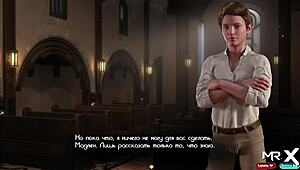 treasure of nadia e2 mature licks pussy on desk