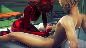 Asuka femboy swallows all that cum 😏