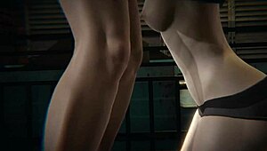 Bold interracial blowjob compilation with aerith jessie and tifa sucking big black cocks