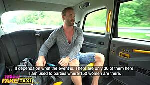 Billie Star Rips Clothes For Monster Cock Blowjob In Taxi