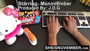 big ol booty dropping down on a fat cushion