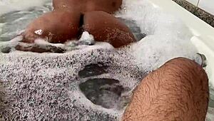 Twerking on my pussy orgasm black ass