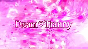 big ass tranny isabelly ferreira toys herself with dildo