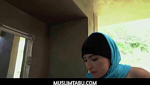 muslimtabu - virgin arab babe gets analed by horny boyfriend in pov