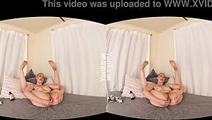 Yanks Flexible Beauty Iris Ives Masturbates And Enjoys Anal Play With Cum Climax.