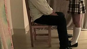 bully gets punished with spanking at home, ouch! 😩