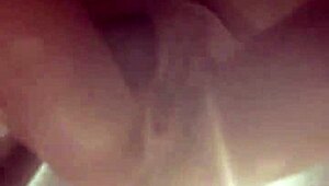 bitch fucks herself in shower with dildo 😈