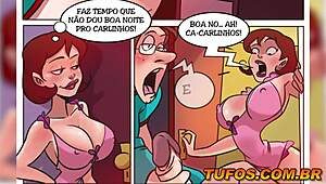 i caught the hot mature woman masturbating late at night