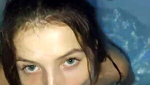 i'm havin hot sex in the bathroom with big tits blowjob