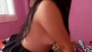 I was doing tik tok alone in my room but got hot and masturbated really good