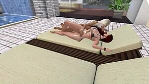 Hot Threesome With Intense Group Action