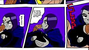 I find relief in Teen Titans with monster cocks by Doompypomp