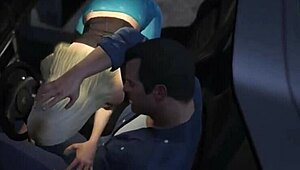 GTA 5 Michael Gets Hooker Service