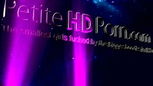 Petite Gal in Intense Session