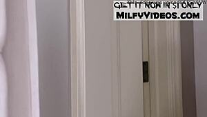 bailey brooke and natasha starr in milfy friend pussy licking