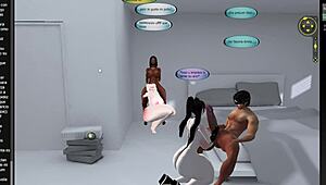 Transsexual Party With Family At Holiday