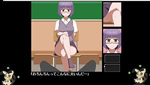 hentai game pixel game fucking big tits in school
