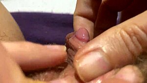 Huge Clitoris Rubbing for Extreme Orgasm in Close-Up POV Masturbation HD