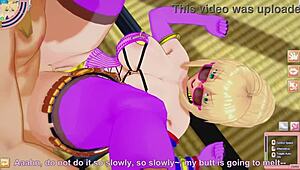 saber gets her big ass fucked in magical buttsex scene