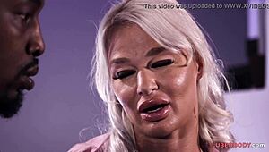 Stepmom and Newbie Fight Over BBC in Wild Massage!