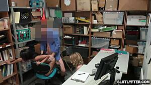 Bonnie Grey and Maya Bijou Tackle Huge Cock