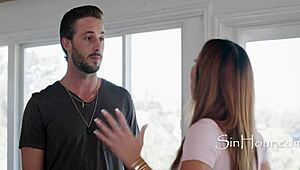 intense session with lucas frost and nicole doshi causes vocal breaks and body shakes