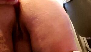 Chubby Woman Intensely Masturbates Her Pussy With Dildo And Toys In Fat Body Play.