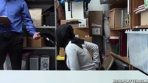 10 Out Of 10 Shoplyfter Muslim Ella Knox With Her Massive Tits And Hairy Pussy Is Damn Hot