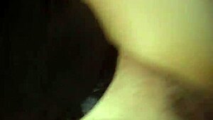 me and my wife having night time fun with pussy and ass fucking