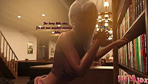 Futa3dx - Hot Brunette Sucks Futa Girlfriend's Big Dick Without Control