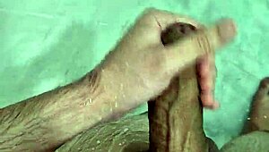 Hey, chubby guy, jerking off in the shower 'til you burst?