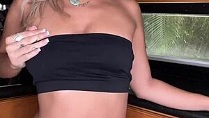 Watch Me Luna Luxe Play Solo with Sex Toy in Kitchen