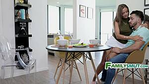 Latina Step Mom Craves Stepson’s Touch in Forbidden Lust