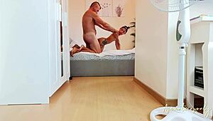 after fun on the jet ski and beach, he gives a proper cumshot into her pussy