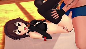 Hot Megumin Craves Sex in Tight Bikini Hentai 3D