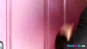 rough couple gets hardcore fucked on sofa doggystyle