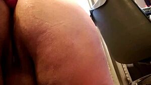 Chubby Woman Intensely Masturbates Her Pussy With Dildo And Toys In Fat Body Play.