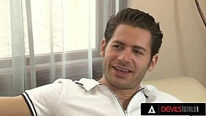 devils tgirls - busty trans jaqueline braxton drilled hard