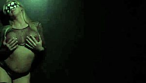 griddy interracial anal scene features hot big titty blonde