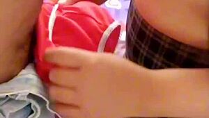 Student Masturbates Teacher Gustavo, Titjobs Cumshot In Apartment