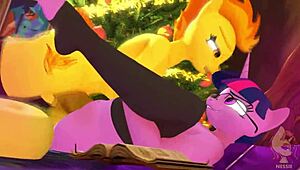 Ponypmv Spectacle Featuring Anime Characters