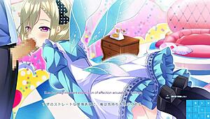 emotional garden scene in pure song